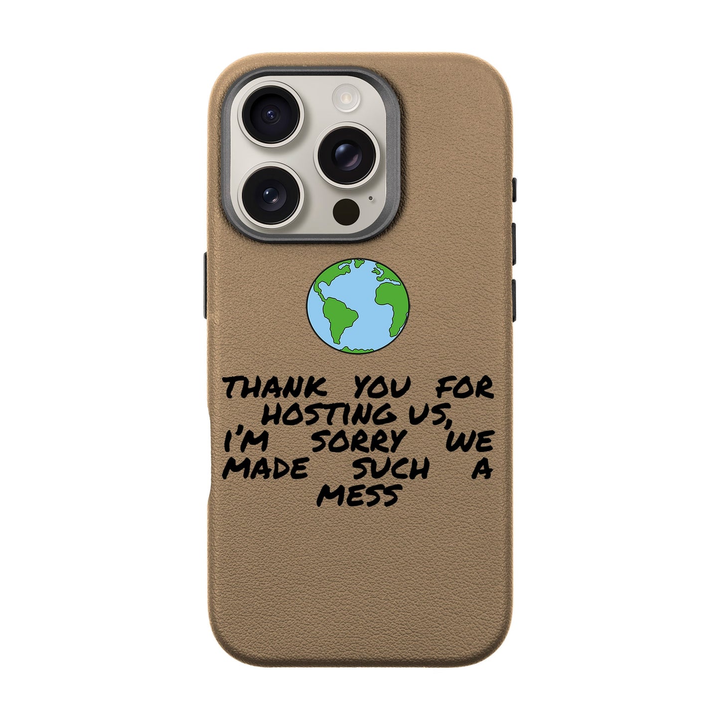 MESS-iPhone 16 Pro Leather Premium Kılıf MagSafe Özellikli