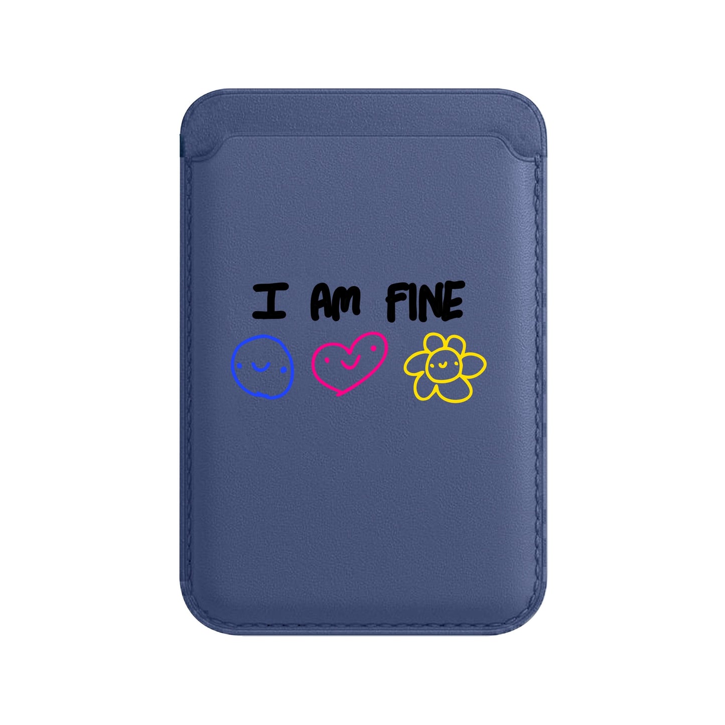 I AM FINE-Leather Kartlık
