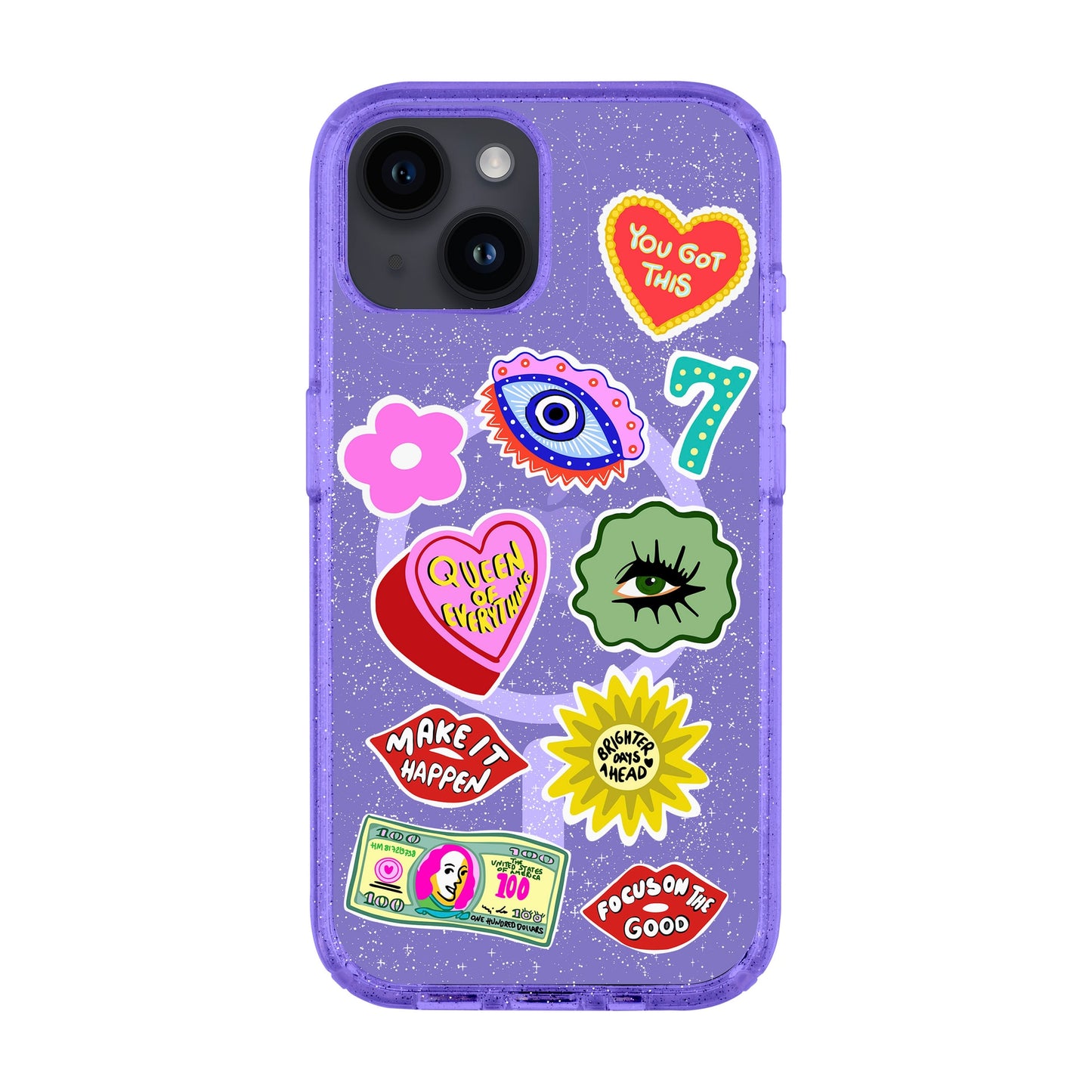 HM STICKERS-iPhone 14 Shiny Kılıf MagSafe Özellikli