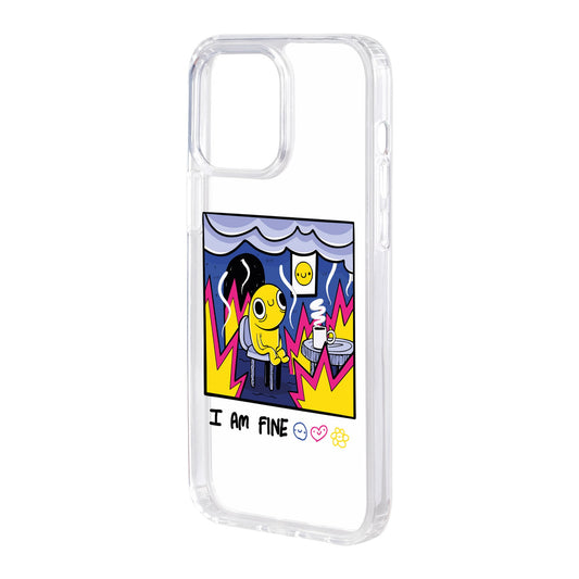 I AM FINE-Solid Kılıf - iPhone 15
