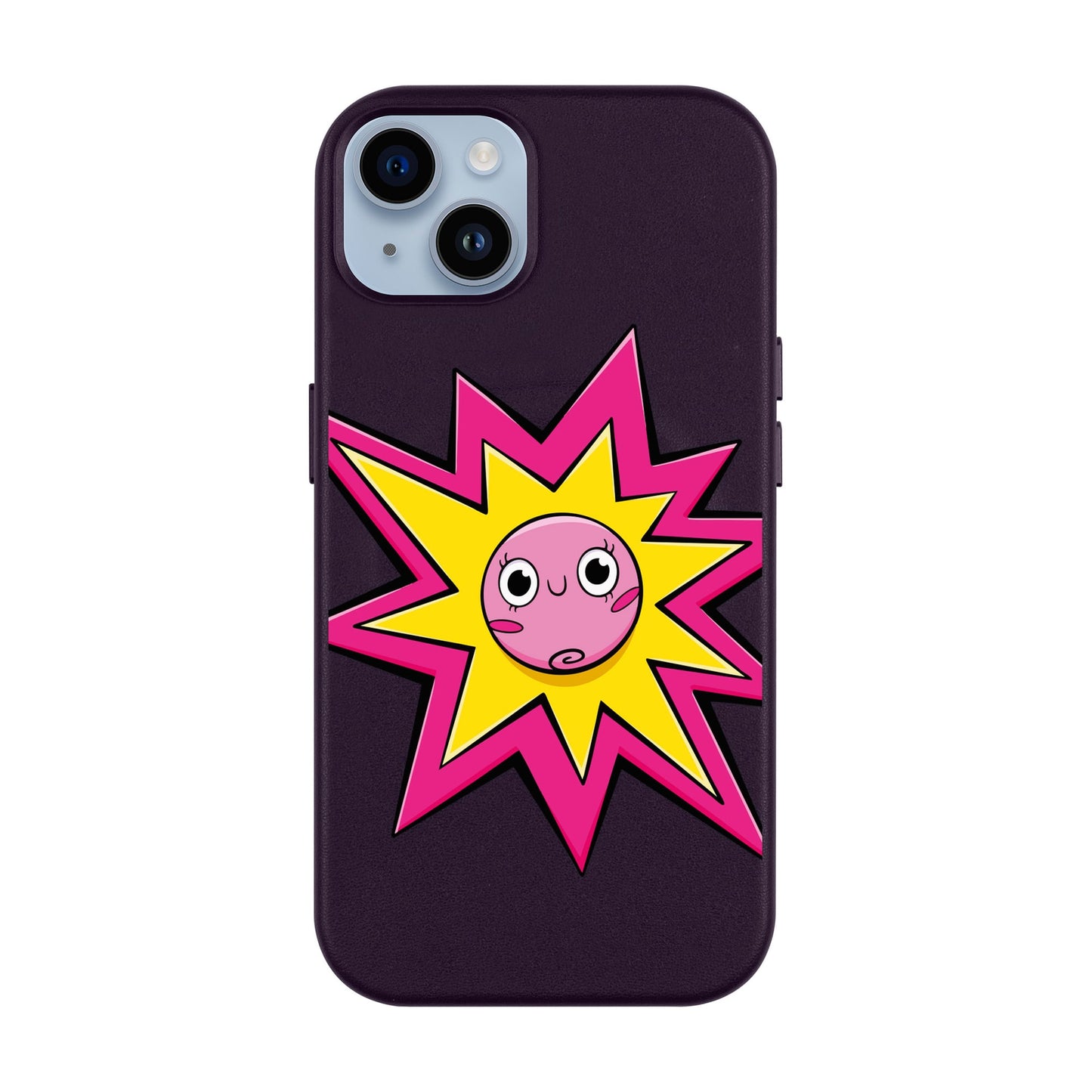 POP PRINCESSES-iPhone 14 Plus Leather Kılıf MagSafe Özellikli