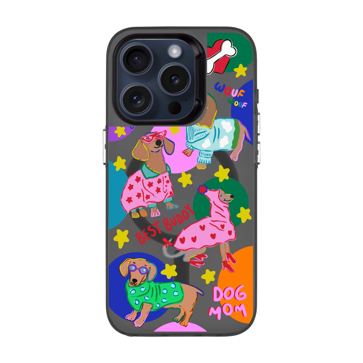 DOG MOM-iPhone 13 Pro Hold Kılıf MagSafe Özellikli