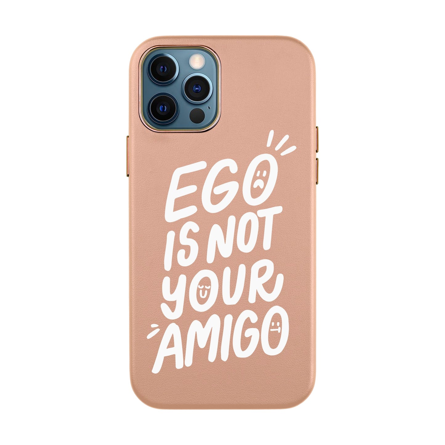 EGO-iPhone 12 Pro Max Leather Kılıf