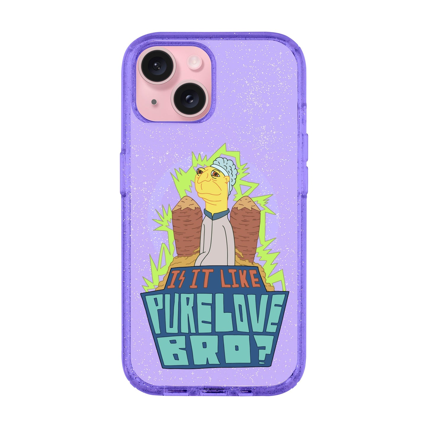 PURE LOVE-iPhone 15 Plus Shiny Kılıf MagSafe Özellikli