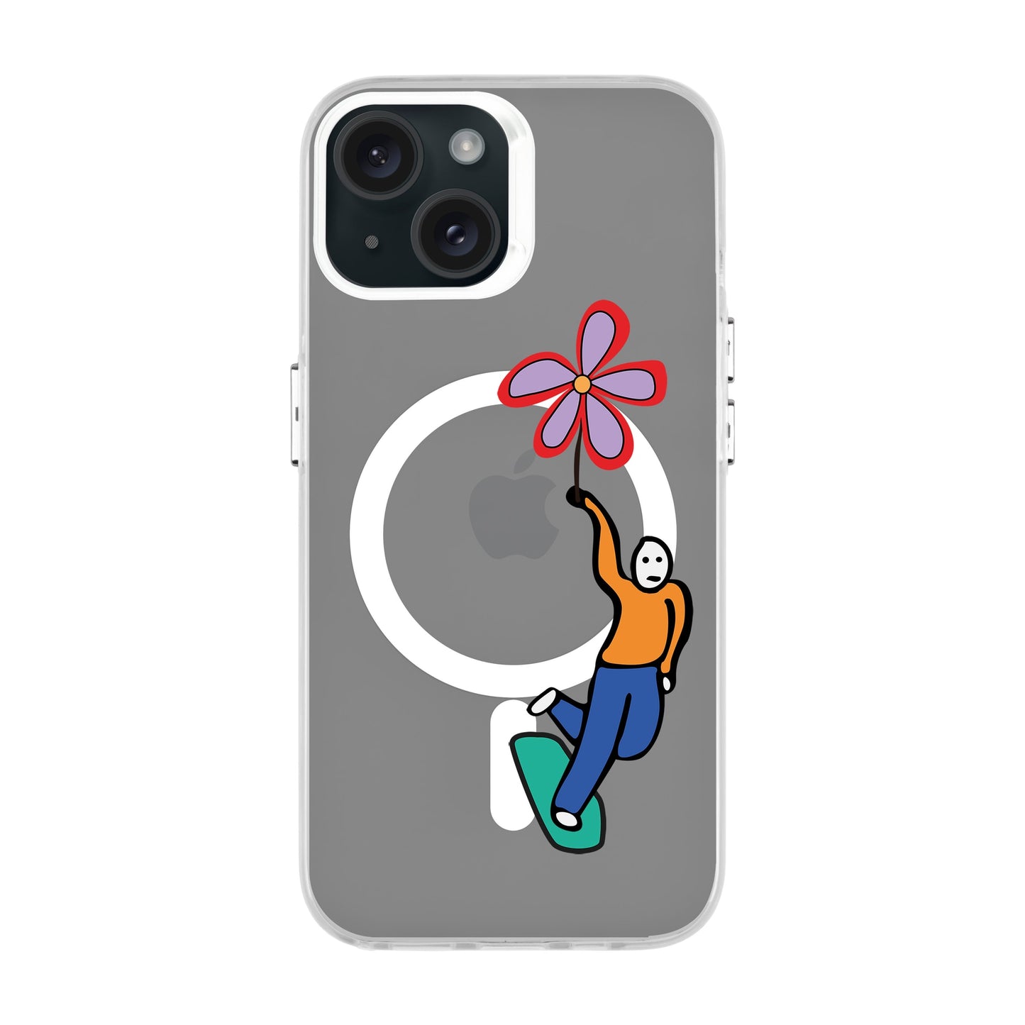 SKATEBOARDER-iPhone 13 Hold Kılıf MagSafe Özellikli