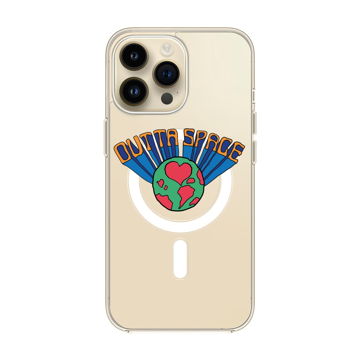 OUTTA SPACE-iPhone 14 Pro Max Solid Kılıf MagSafe Özellikli