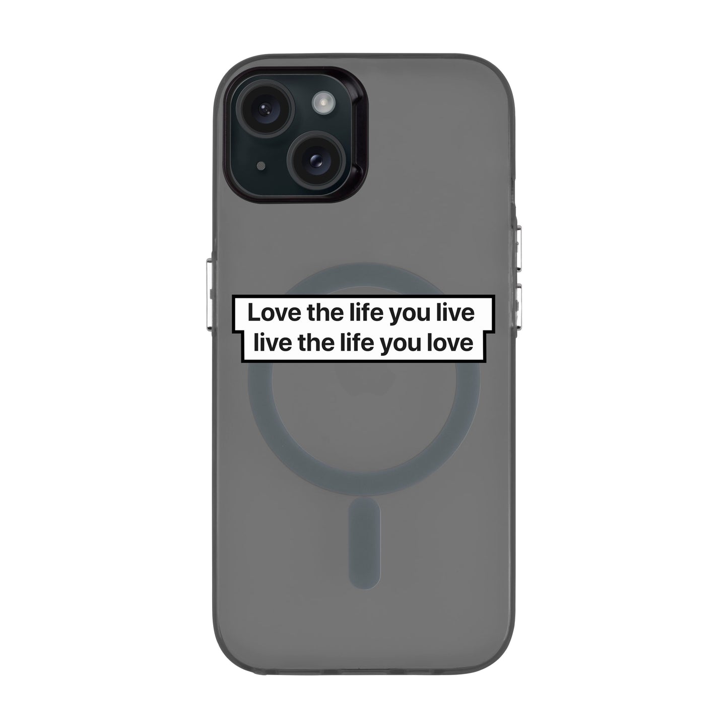 LOVE THE LIFE-iPhone 15 Plus Hold Kılıf MagSafe Özellikli