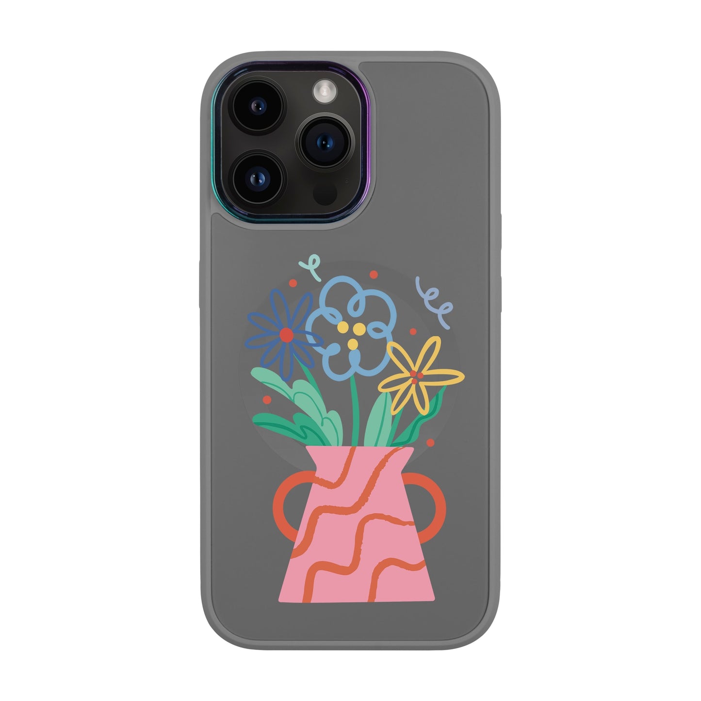 PINK VASE-iPhone 14 Pro Max Vigor Kılıf MagSafe Özellikli