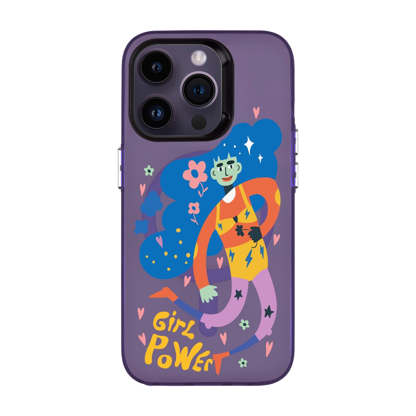 GIRL POWER-iPhone 14 Pro Hold Kılıf MagSafe Özellikli