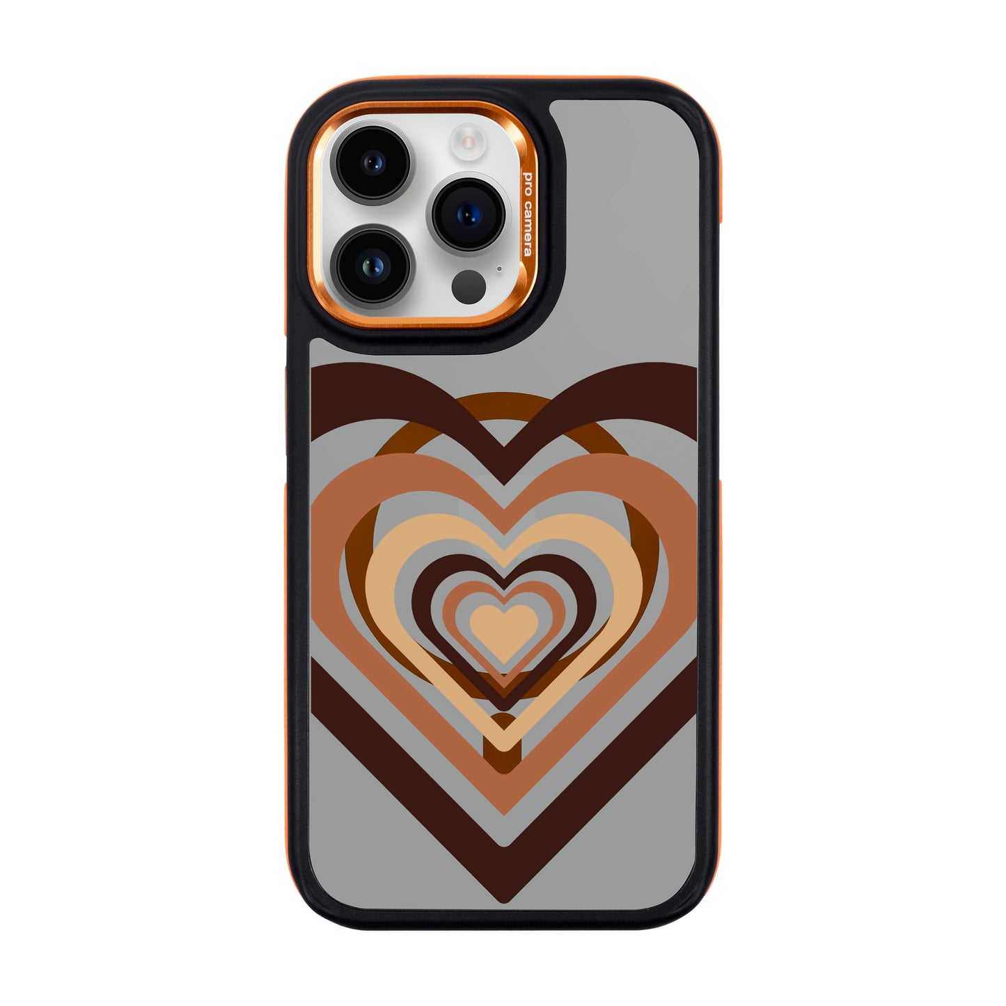 HEART-iPhone 14 Pro Max Dark Kılıf MagSafe Özellikli