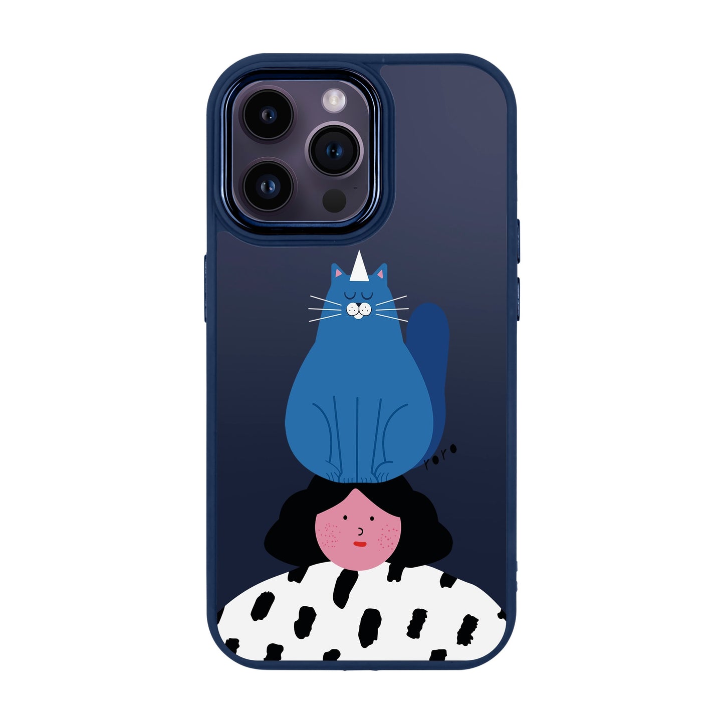 NAUGHTY CAT-iPhone 14 Pro Max Proof Kılıf
