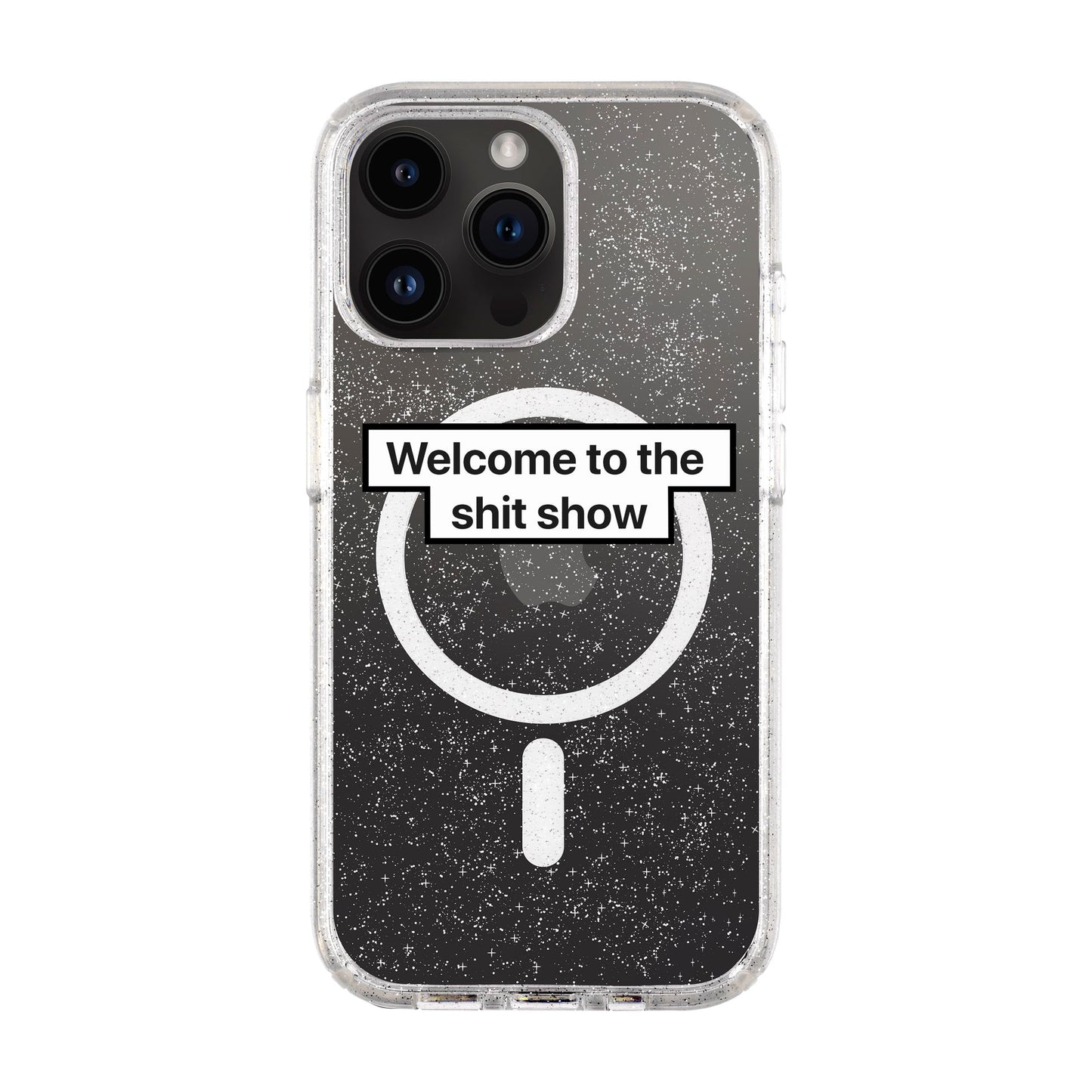 WELCOME-iPhone 14 Pro Max Shiny Kılıf MagSafe Özellikli