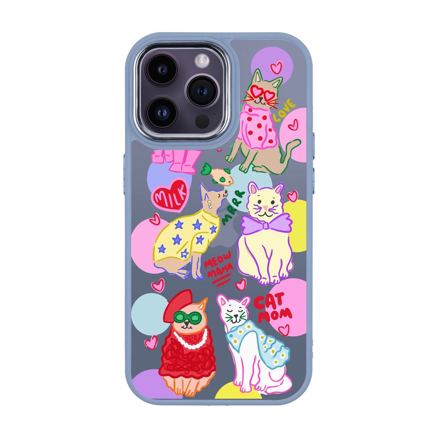 CAT MOM-iPhone 14 Pro Max Proof Kılıf