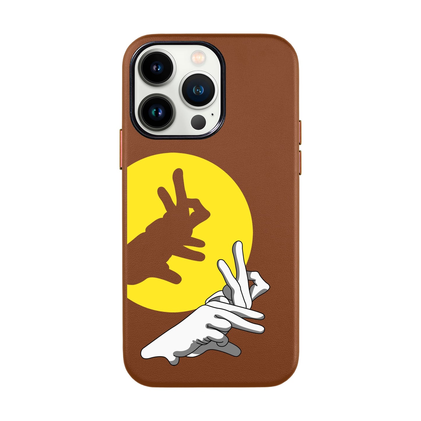 BUNNY-iPhone 14 Leather Kılıf