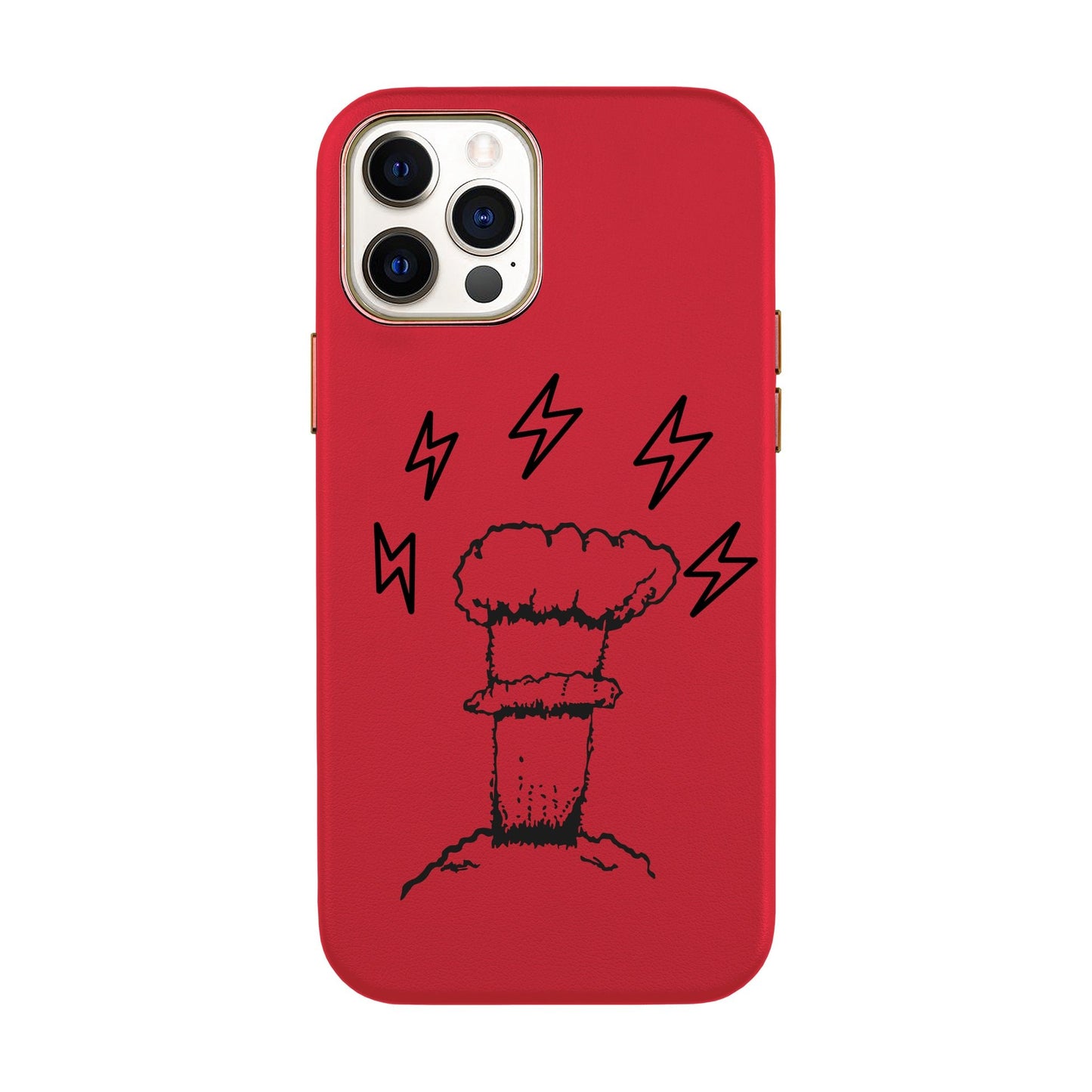 VOLCANIC-iPhone XR Leather Kılıf