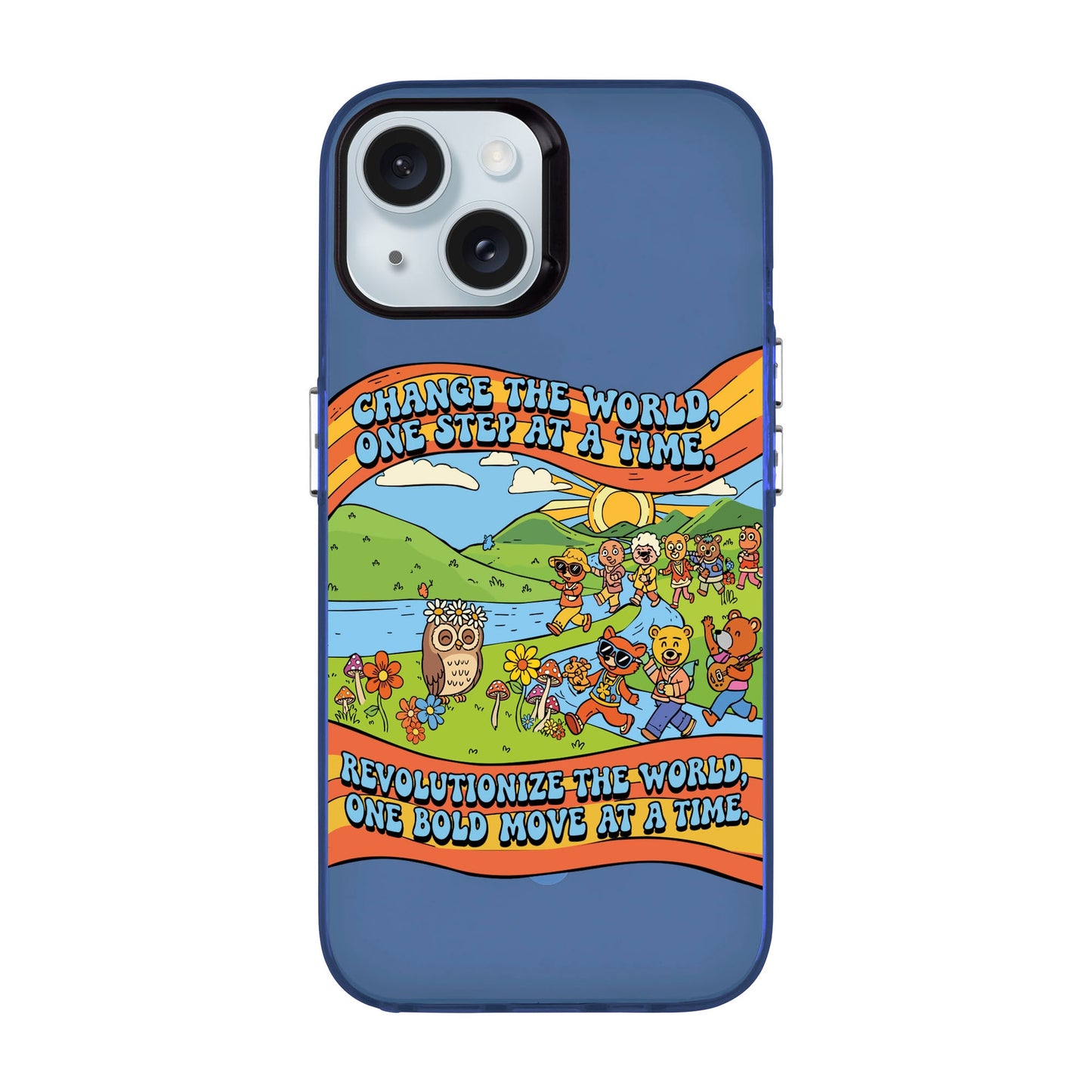 CHANGE THE WORLD-iPhone 15 Hold Kılıf MagSafe Özellikli