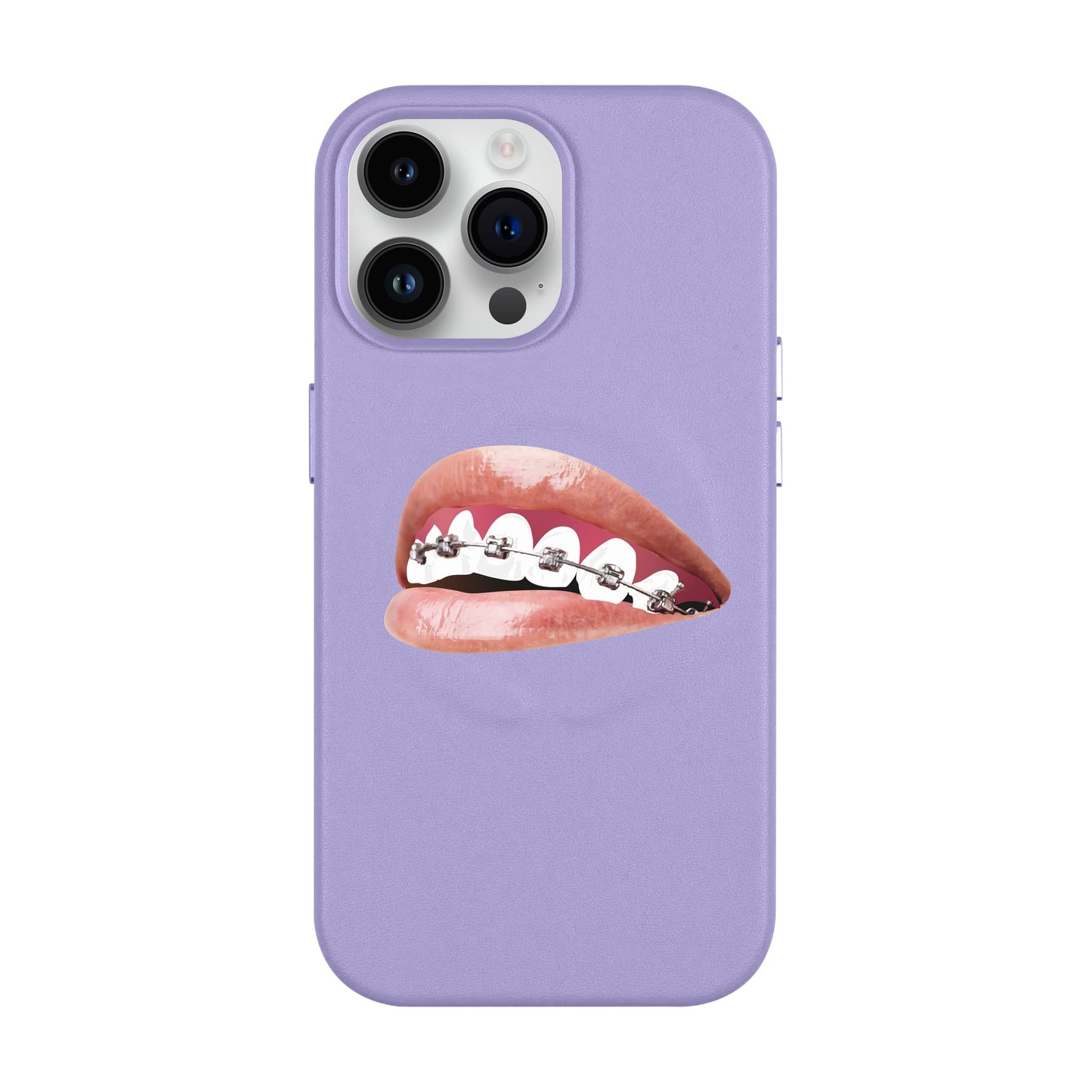 ORTHODONTIST-iPhone 14 Pro Max Leather Kılıf MagSafe Özellikli