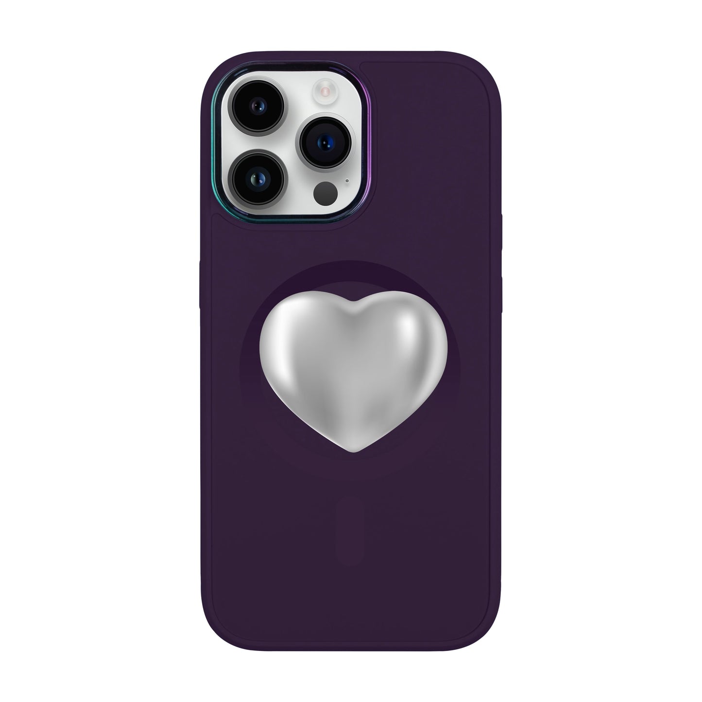 SILVER HEART-iPhone 13 Pro Max Vigor Kılıf MagSafe Özellikli