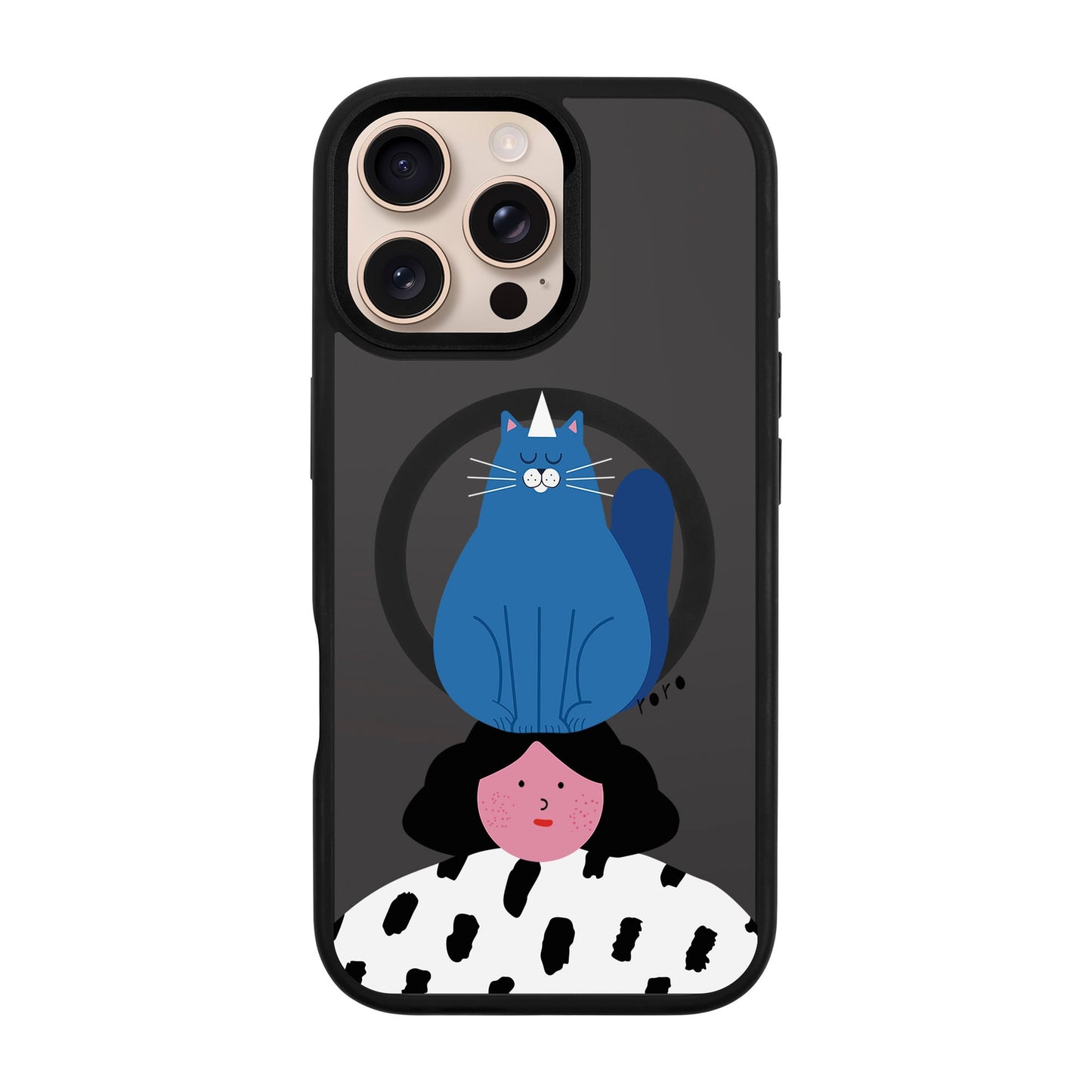 NAUGHTY CAT-iPhone 16 Pro Max Rise Kılıf MagSafe Özellikli