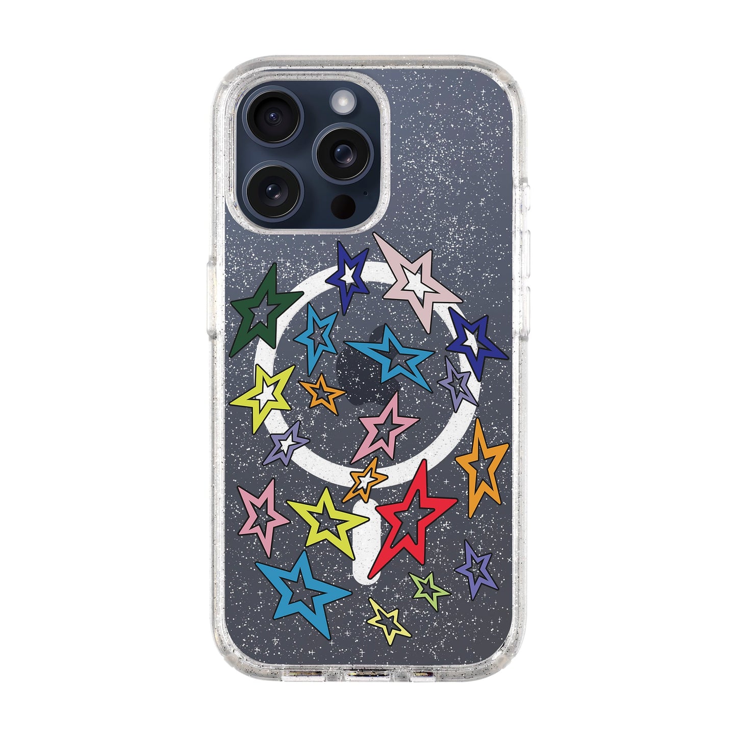 STAR-iPhone 15 Pro Max Shiny Kılıf MagSafe Özellikli
