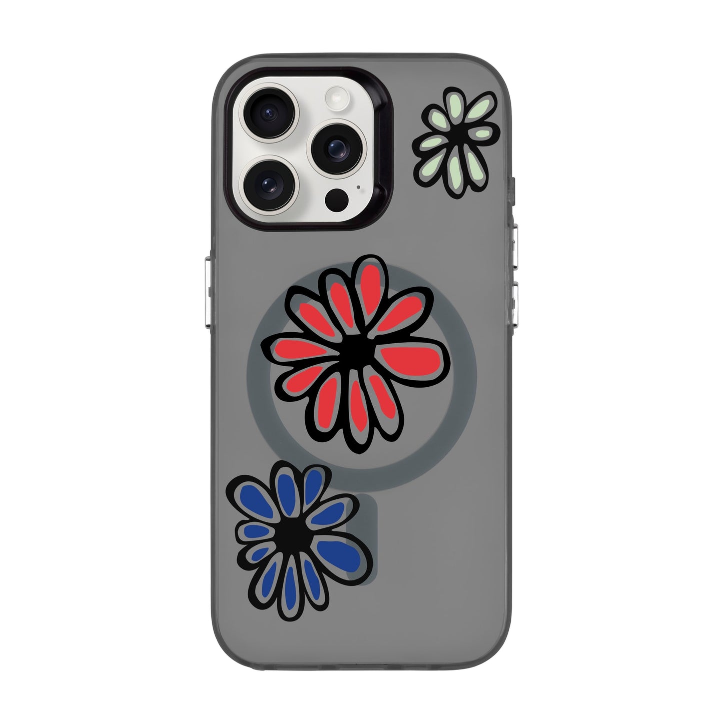 FLORIST-iPhone 15 Pro Max Hold Kılıf MagSafe Özellikli
