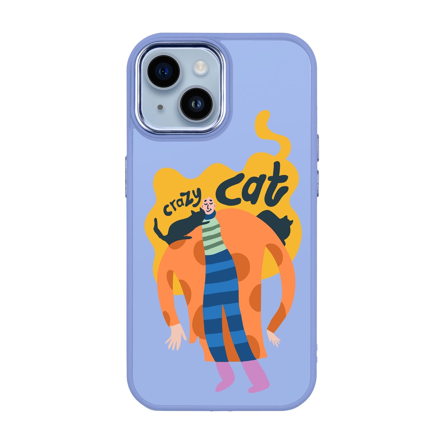 CRAZY CAT-iPhone 14 Plus Proof Kılıf