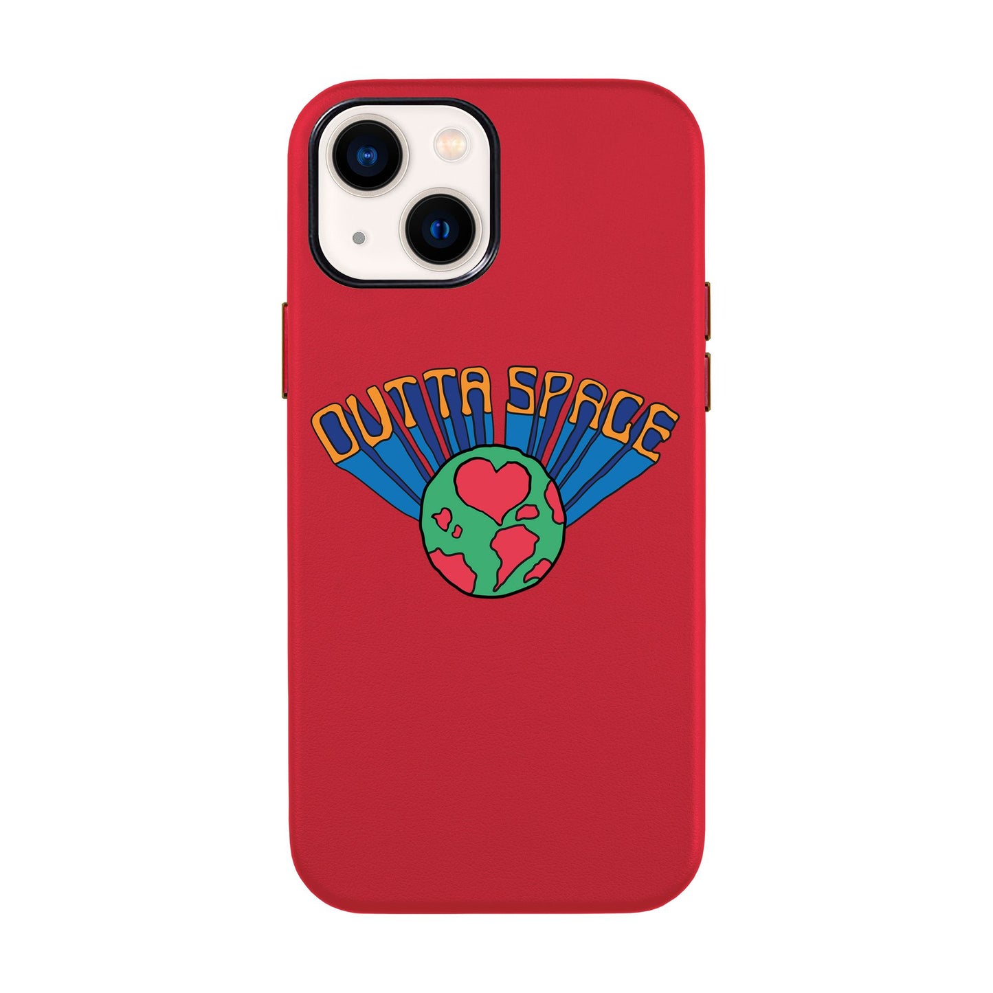 SPACE-iPhone 14 Leather Kılıf