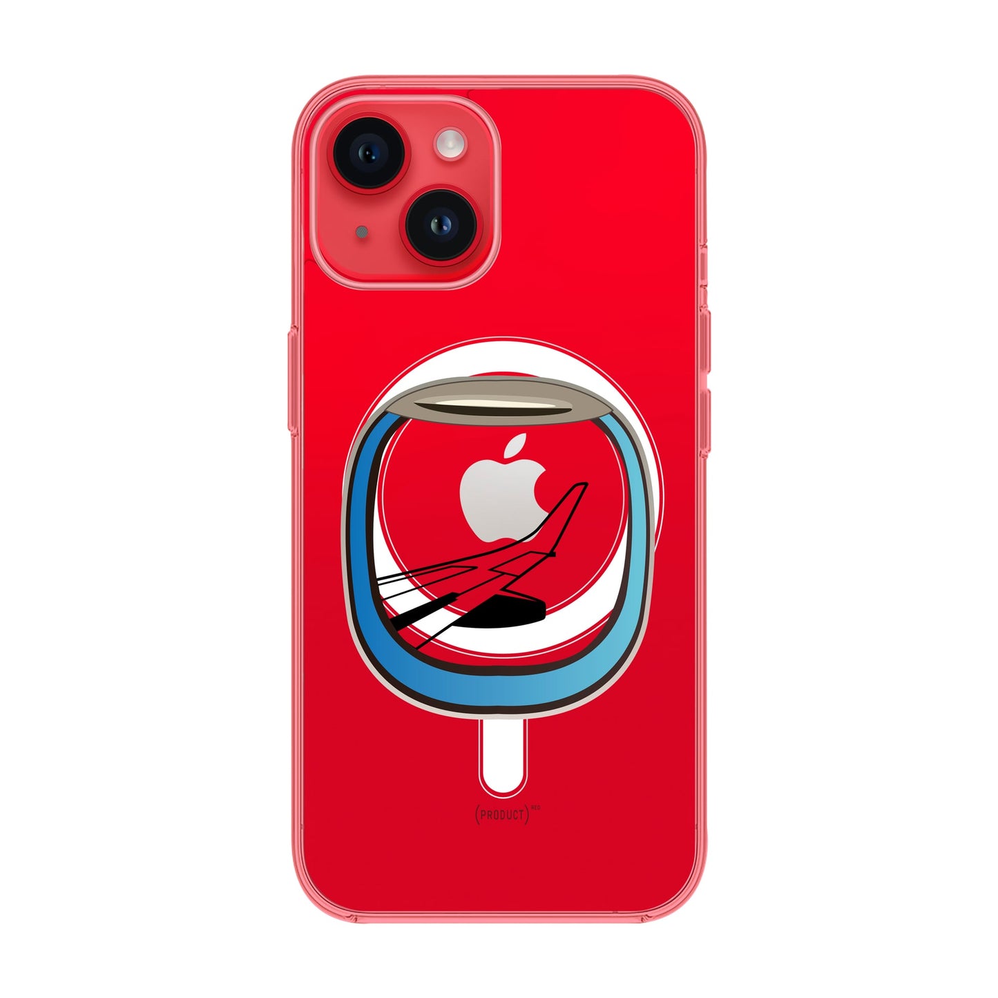 AIRCRAFT WINDOW-iPhone 11 Solid Kılıf MagSafe Özellikli
