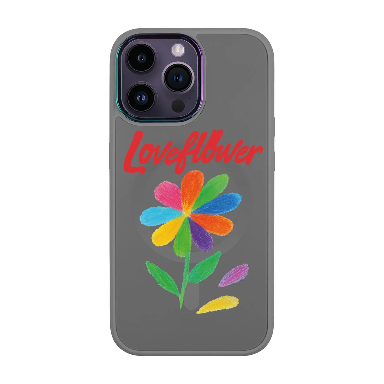 LOVE FLOWER-iPhone 14 Pro Max Vigor Kılıf MagSafe Özellikli