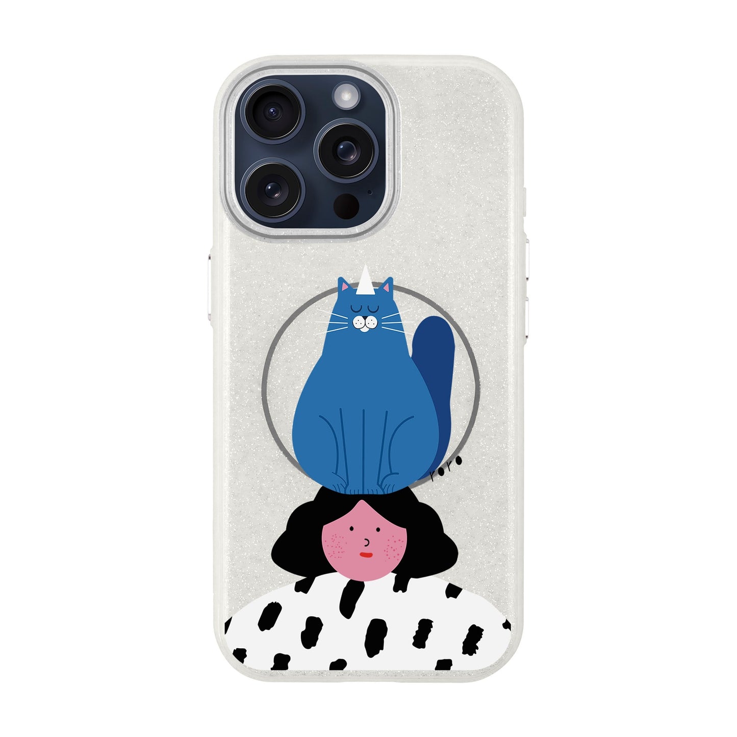 NAUGHTY CAT-iPhone 15 Pro Max Radiant Kılıf MagSafe Özellikli