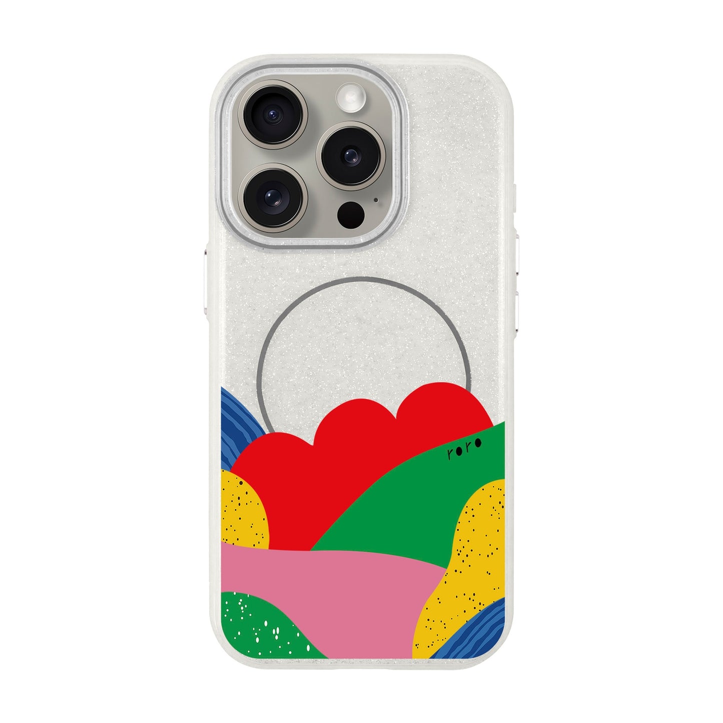 FLAG-iPhone 15 Pro Radiant Kılıf MagSafe Özellikli