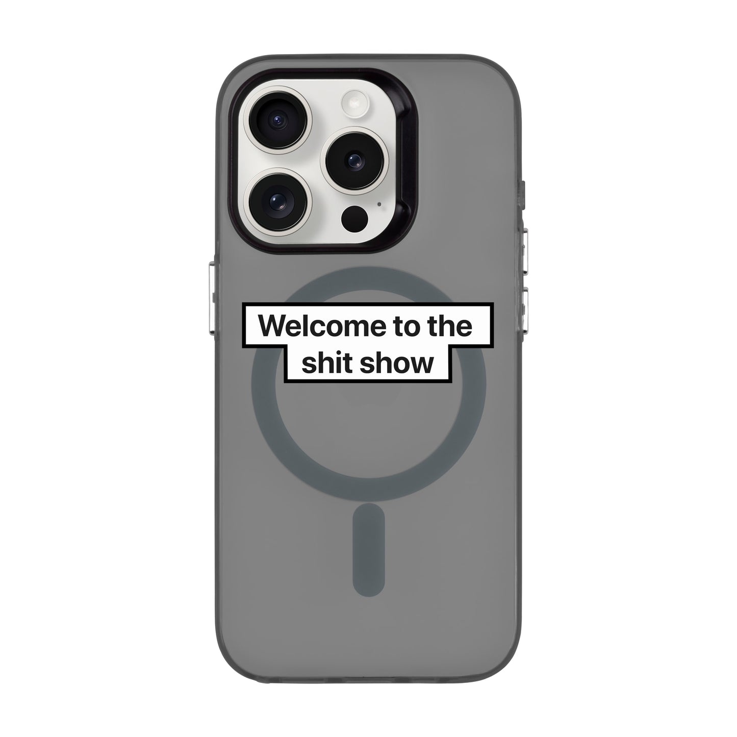 WELCOME-iPhone 15 Pro Hold Kılıf MagSafe Özellikli