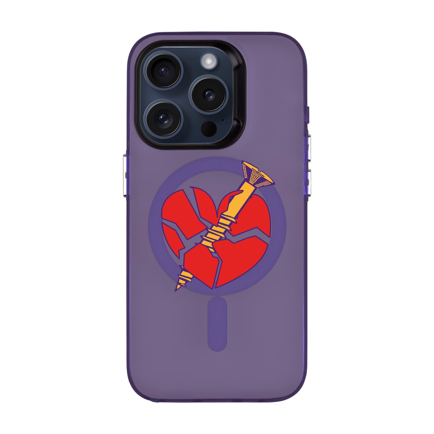 BROKEN HEART-iPhone 13 Pro Hold Kılıf MagSafe Özellikli