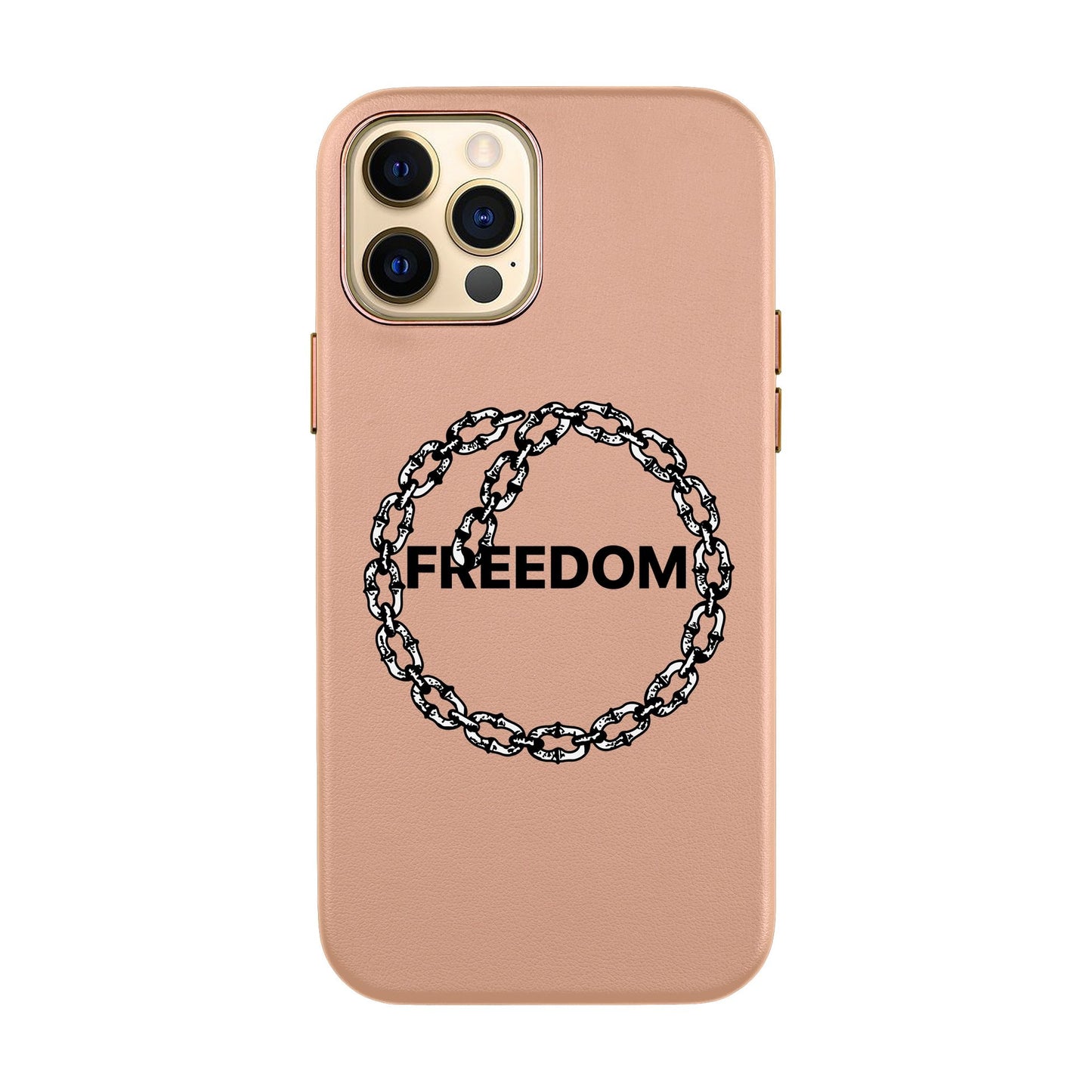 FREEDOM-iPhone XR Leather Kılıf