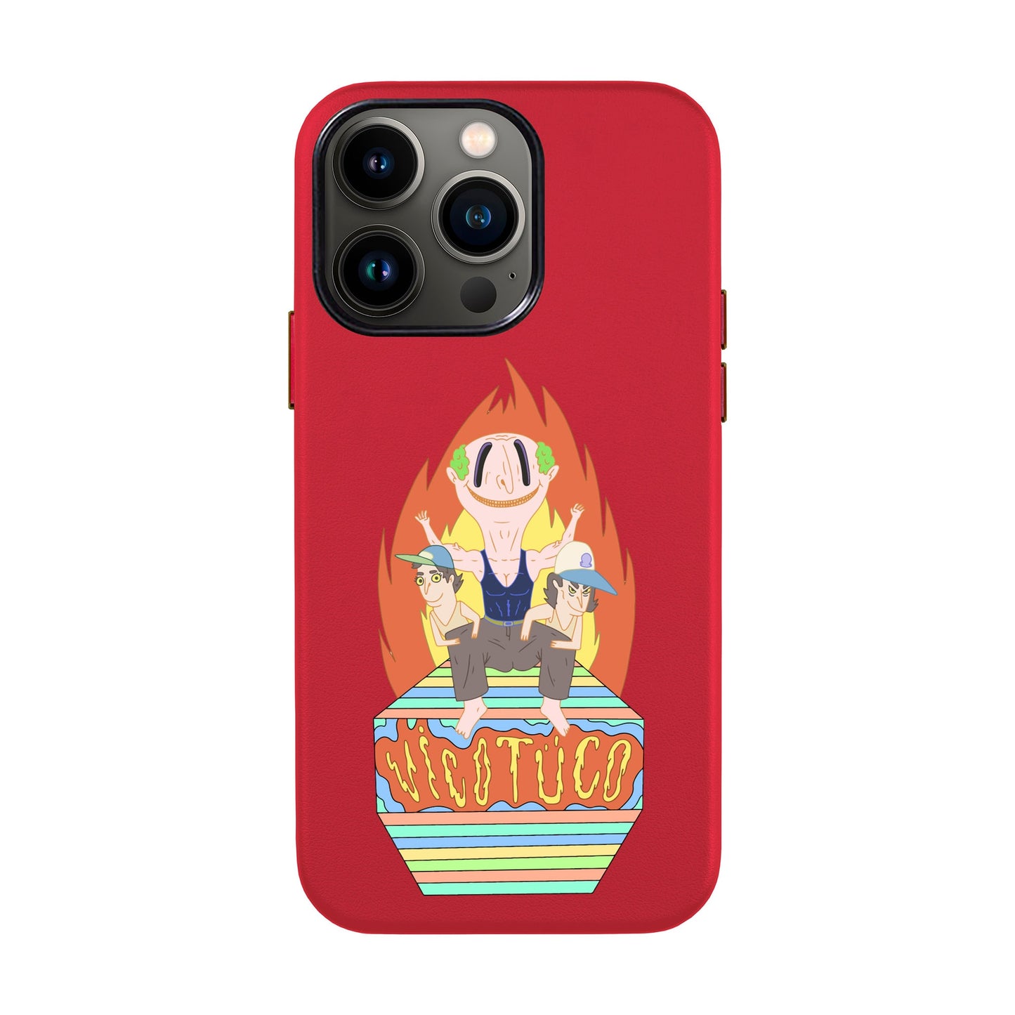VİCOTÜCO ADAM-iPhone 13 Pro Max Leather Kılıf