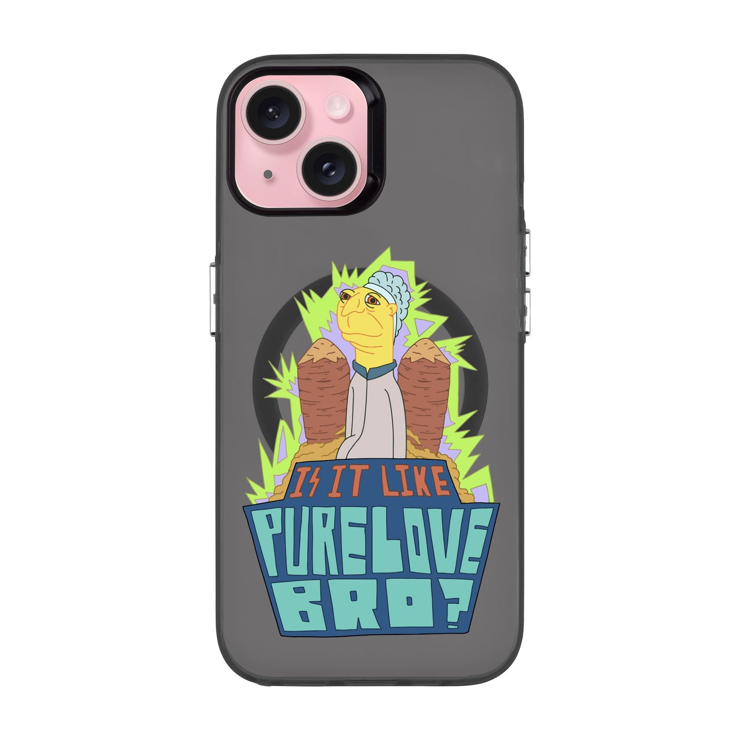 PURE LOVE-iPhone 15 Hold Kılıf MagSafe Özellikli