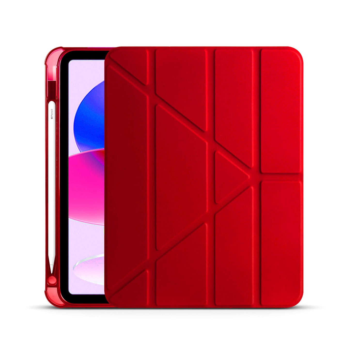 Apple iPad 11.Nesil 2025-Trigon Folding Kalemlikli Standlı Kılıf