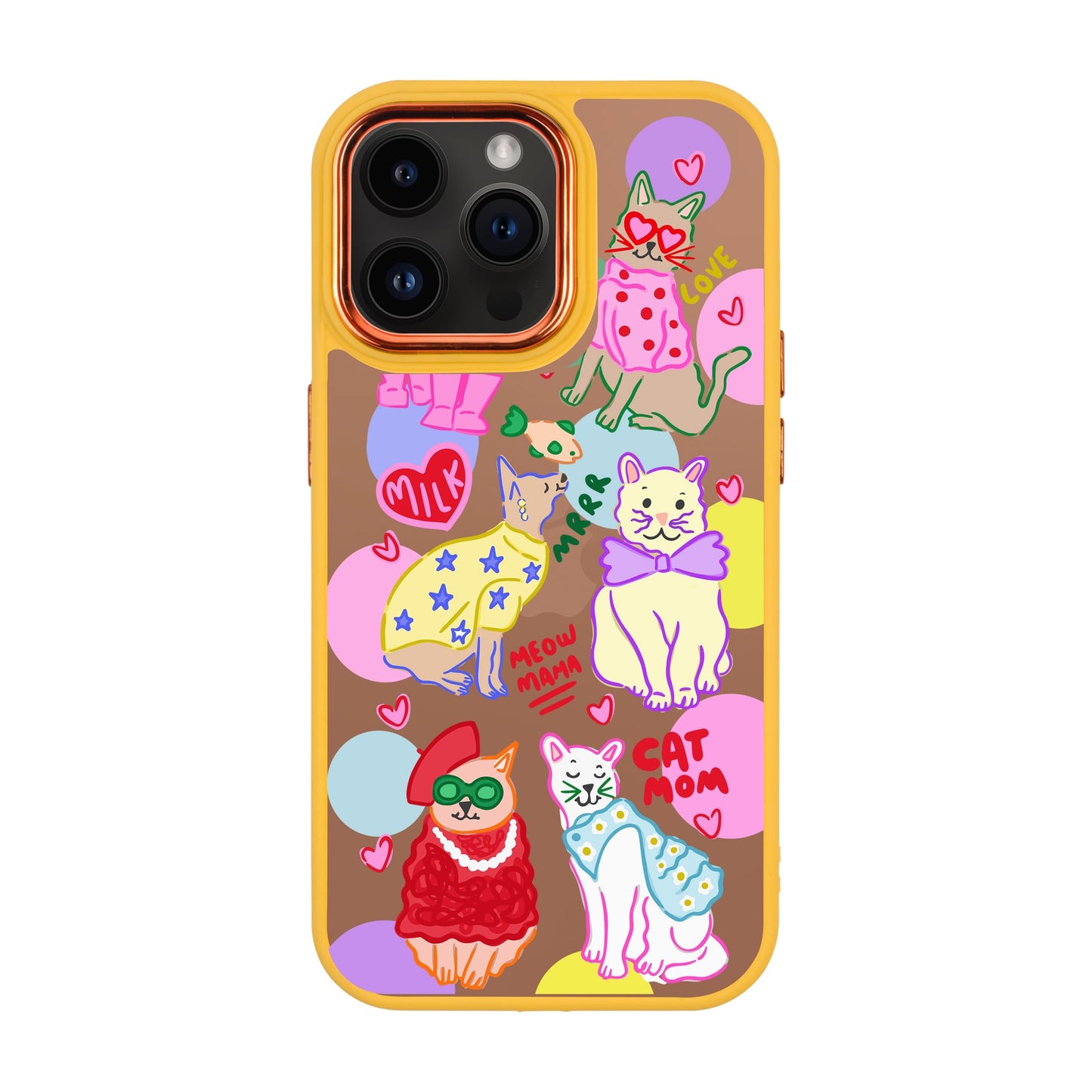 CAT MOM-iPhone 14 Pro Max Proof Kılıf