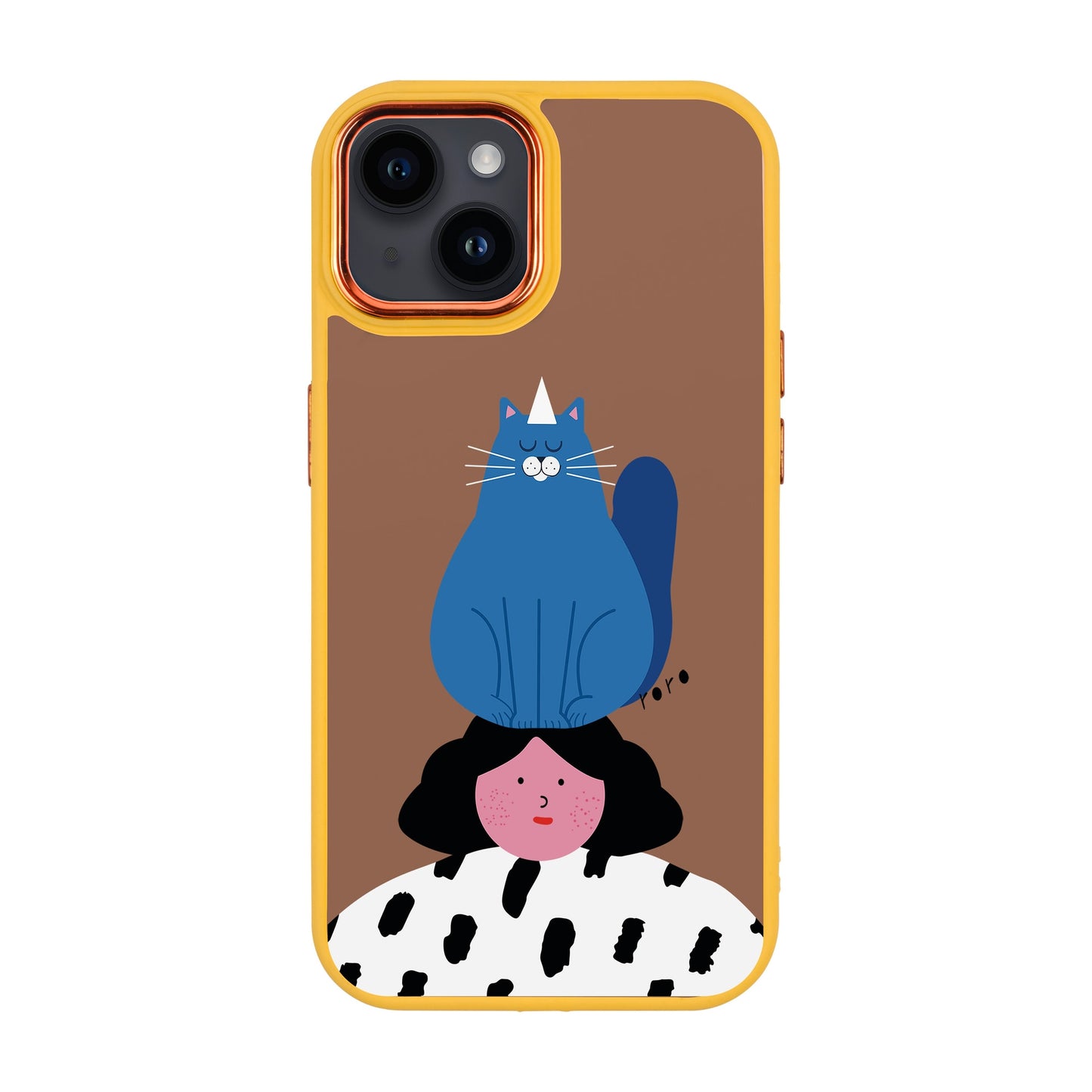 NAUGHTY CAT-iPhone 14 Plus Proof Kılıf
