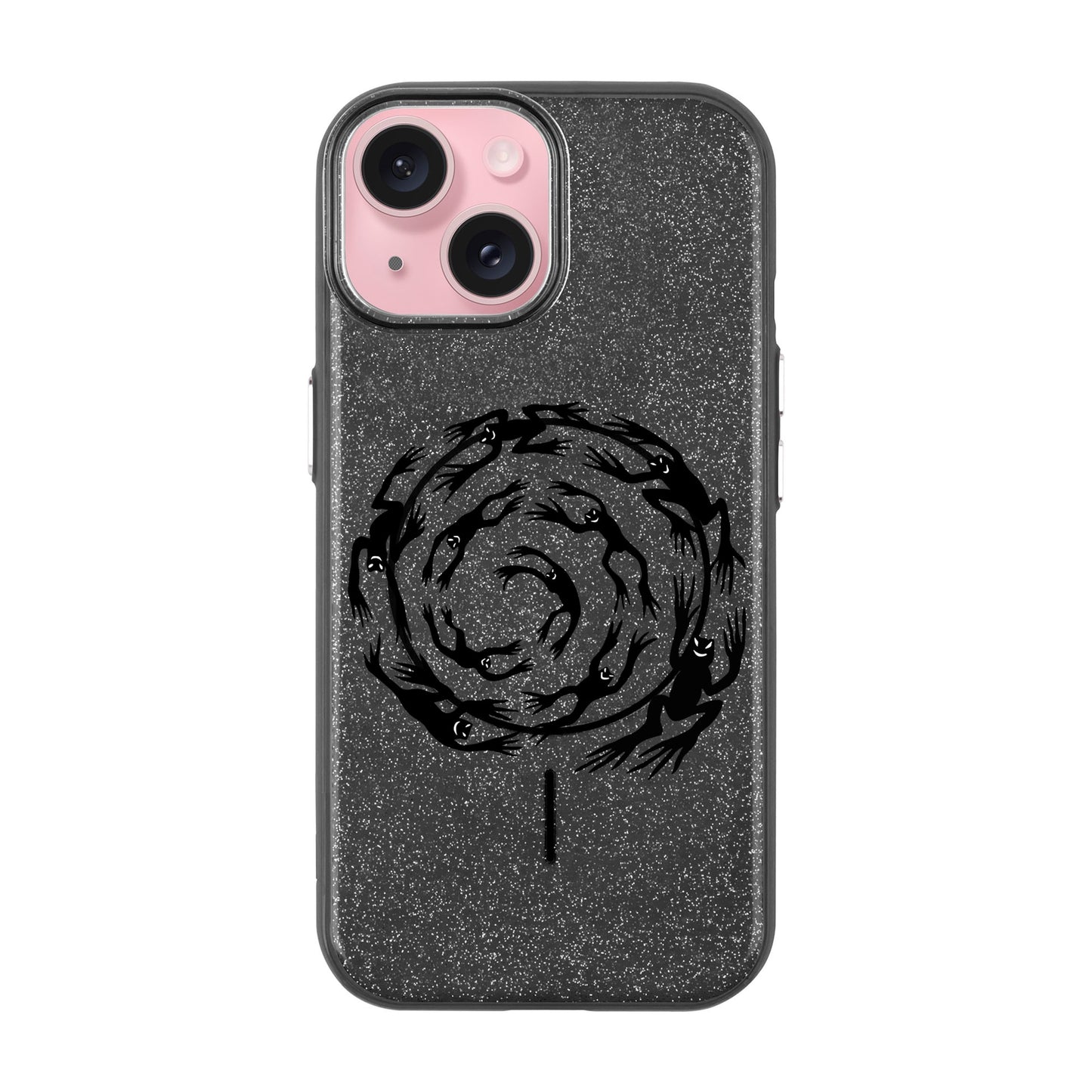 SWIRLING FROGS-iPhone 15 Plus Radiant Kılıf MagSafe Özellikli