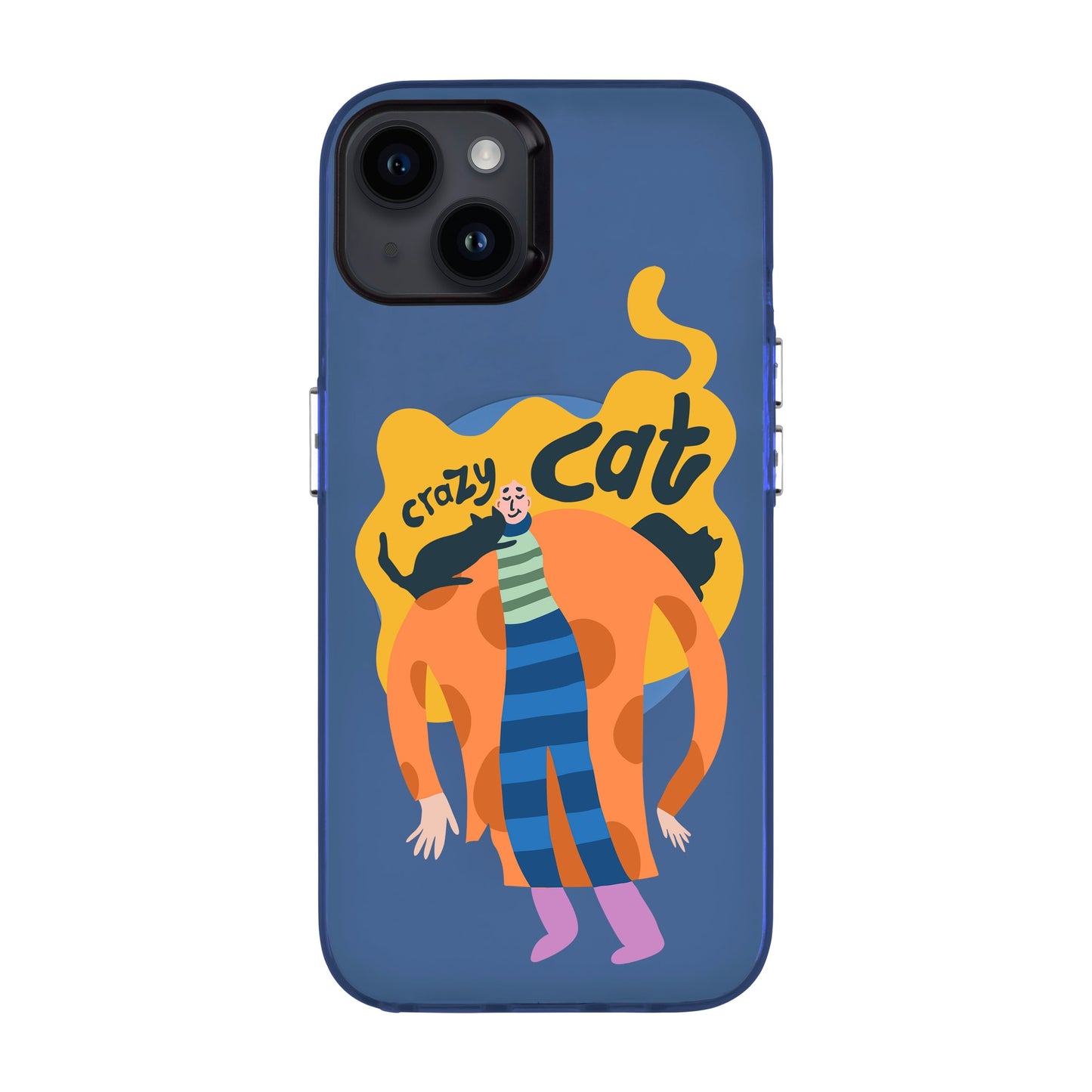 CRAZY CAT-iPhone 14 Plus Hold Kılıf MagSafe Özellikli