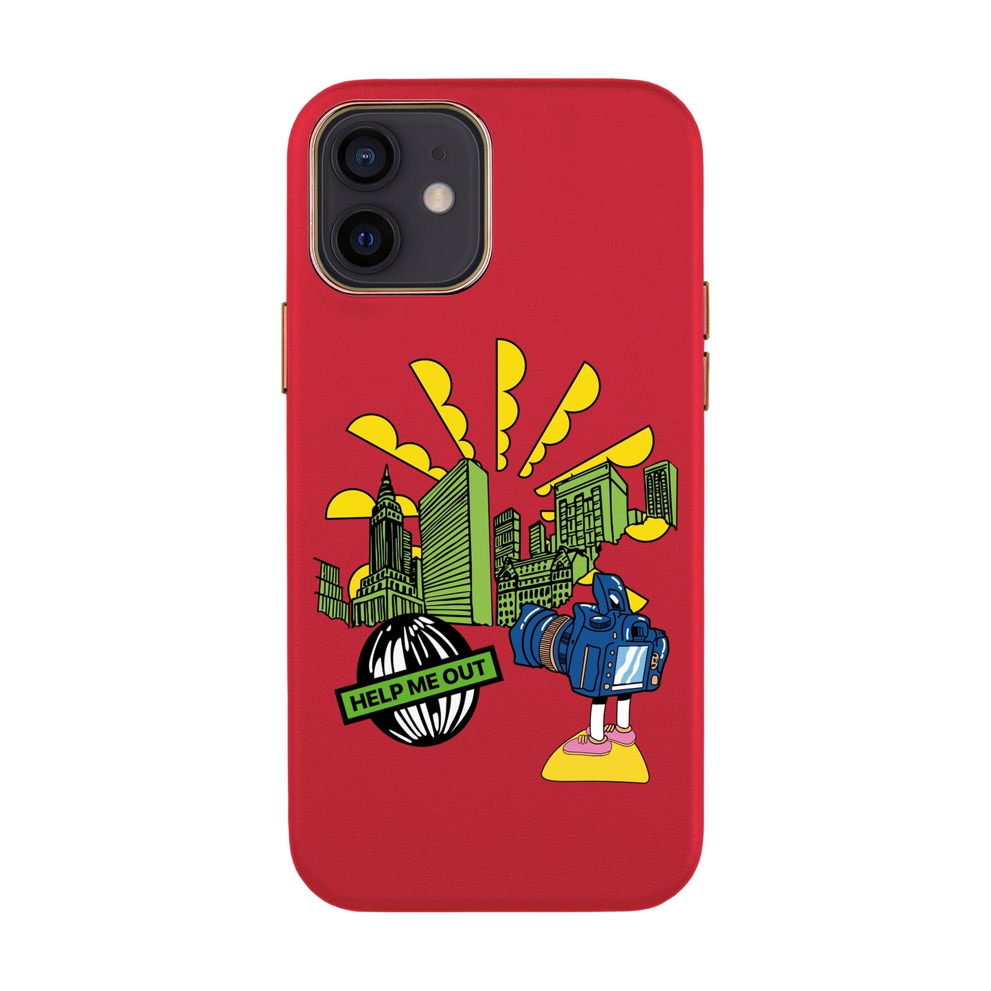 HELP ME OUT-iPhone Xs Max Leather Kılıf