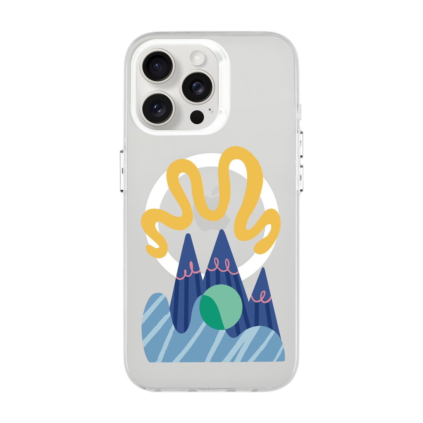 MOUNTAIN-iPhone 15 Pro Max Hold Kılıf MagSafe Özellikli