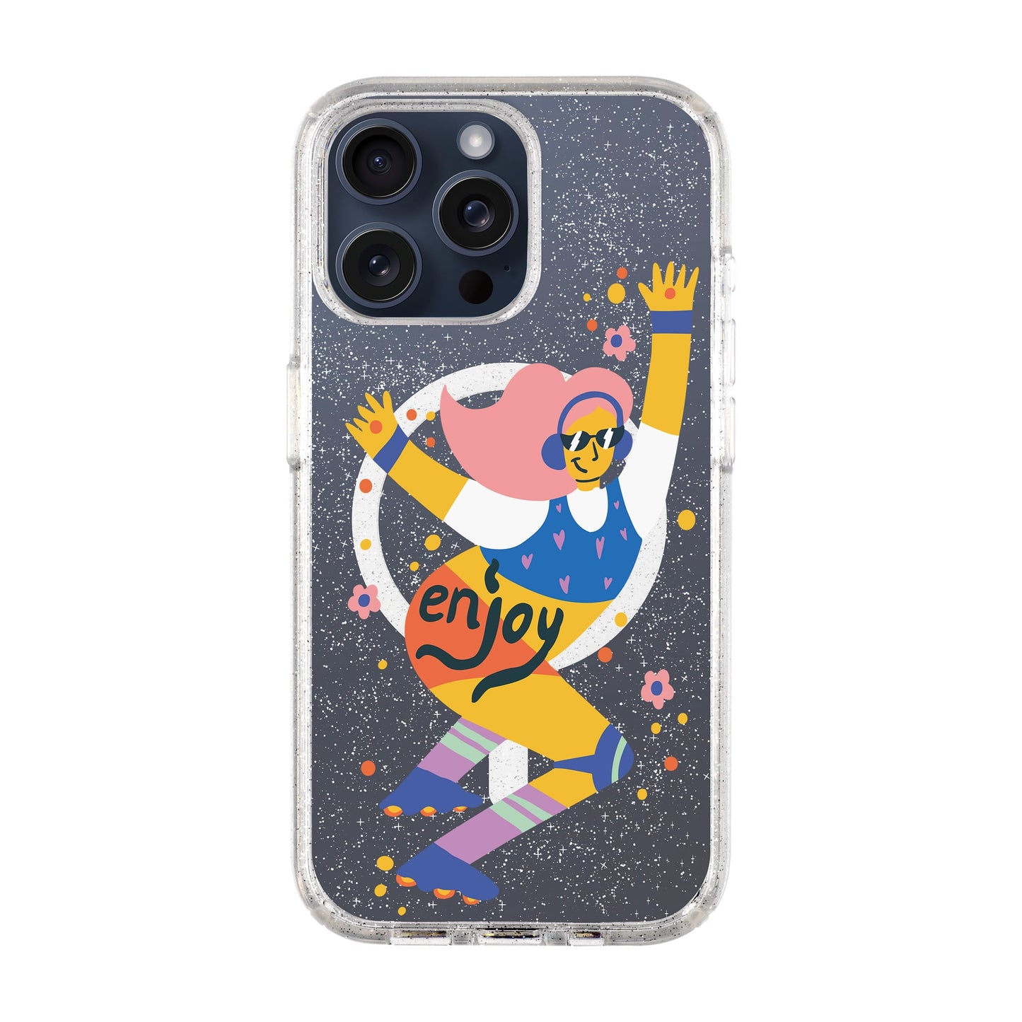 ENJOY-iPhone 15 Pro Max Shiny Kılıf MagSafe Özellikli