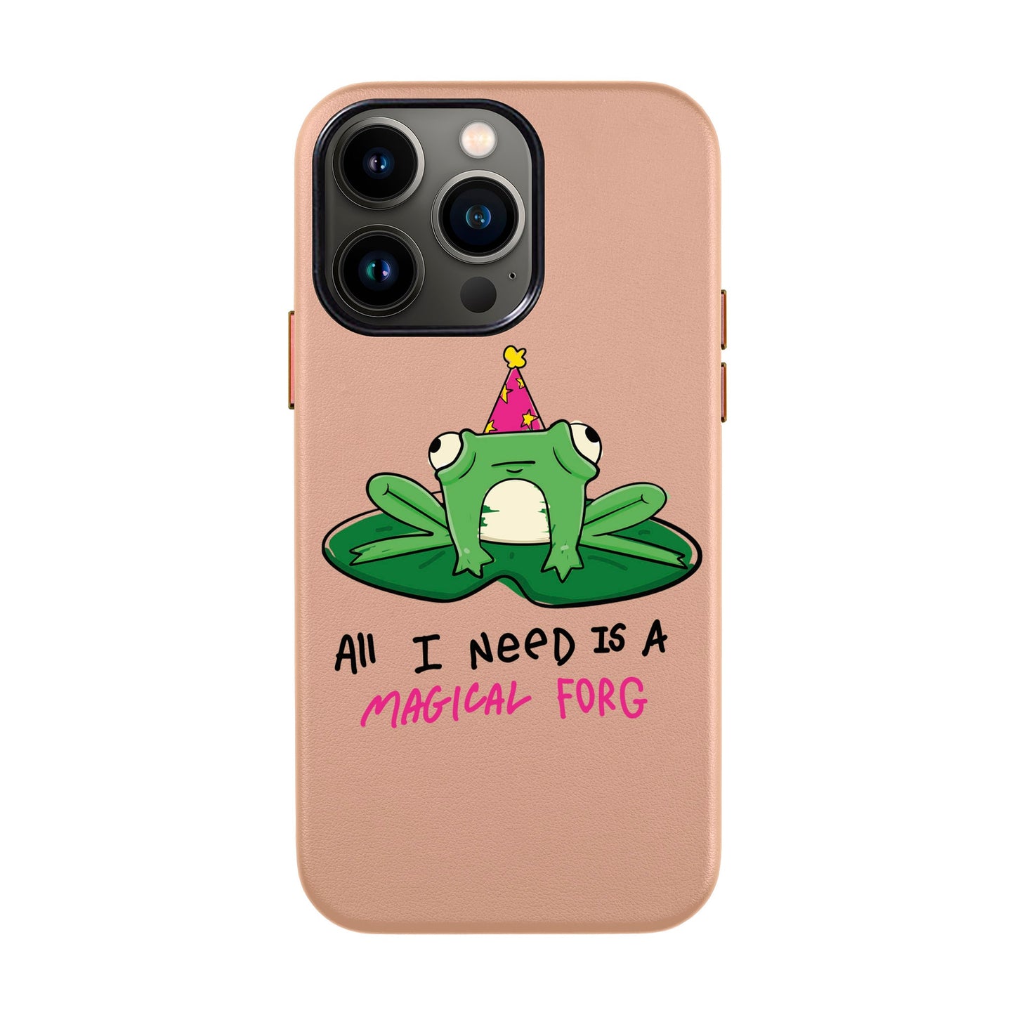 FORG-iPhone 13 Pro Max Leather Kılıf