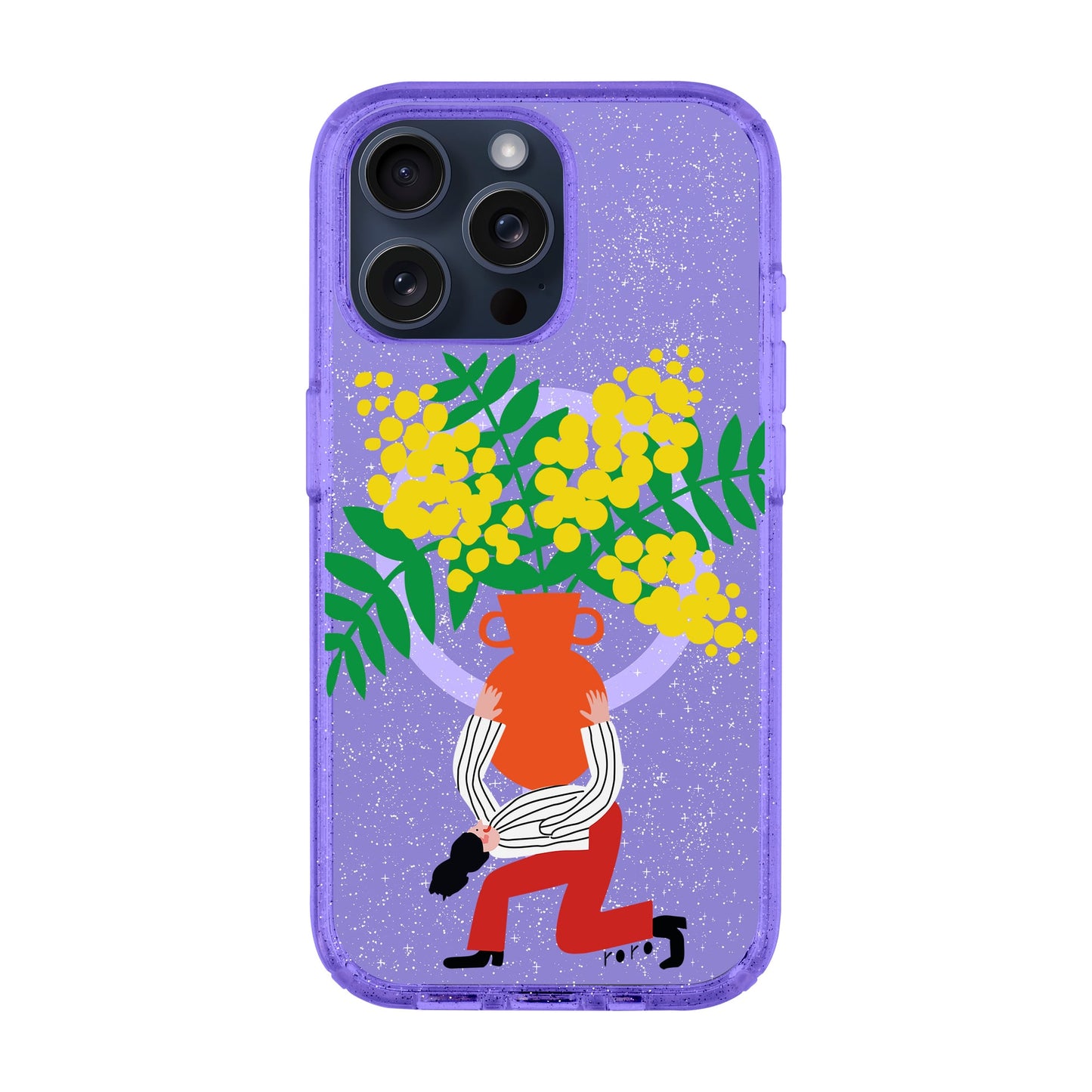 VASE-iPhone 15 Pro Max Shiny Kılıf MagSafe Özellikli