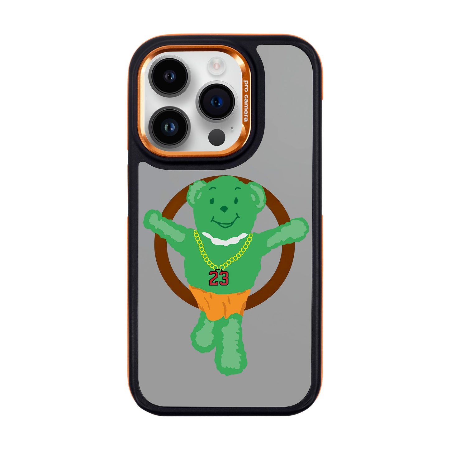 GREEN BEAR-iPhone 14 Pro Dark Kılıf MagSafe Özellikli