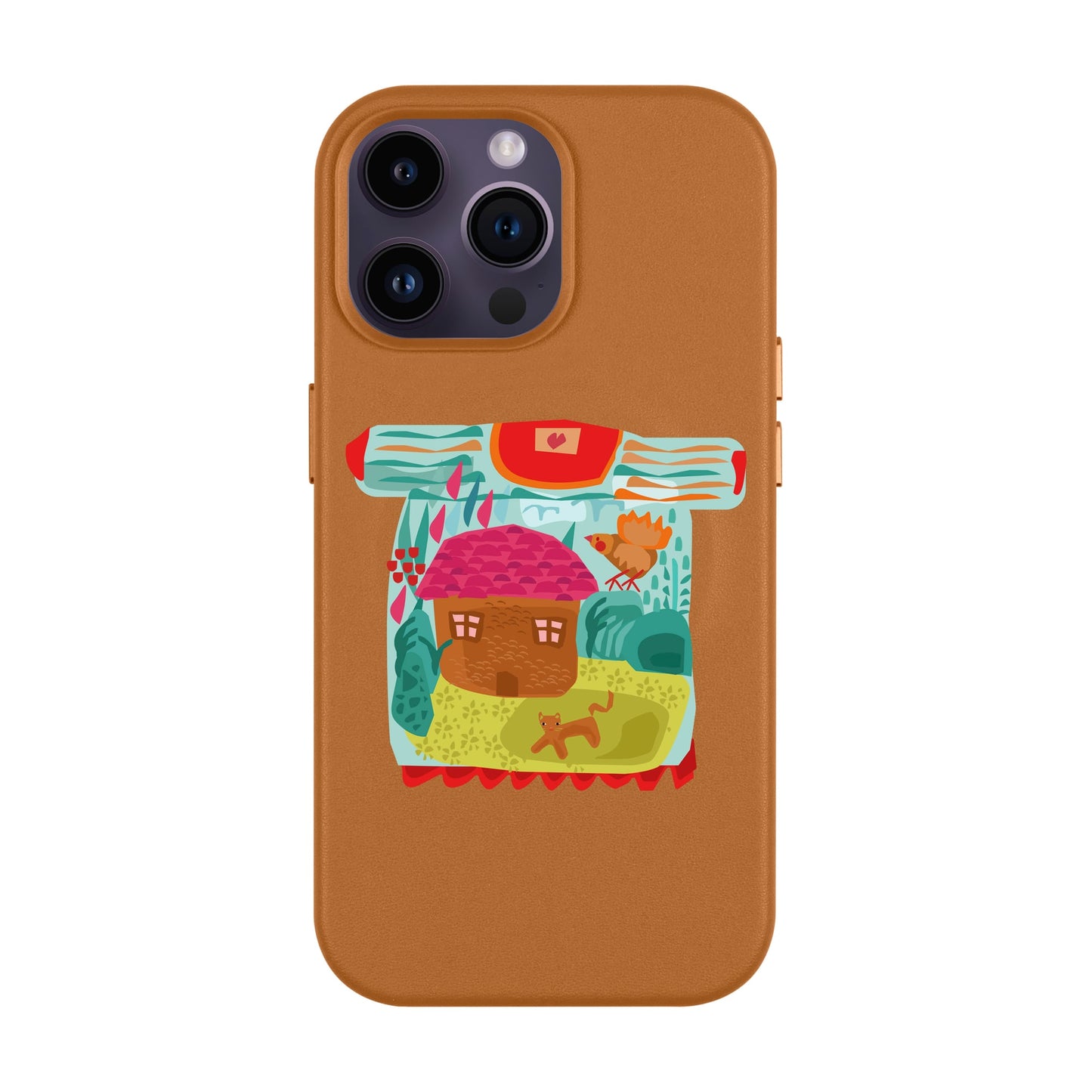 SİHİRLİ KAZAK-iPhone 14 Pro Max Leather Kılıf MagSafe Özellikli