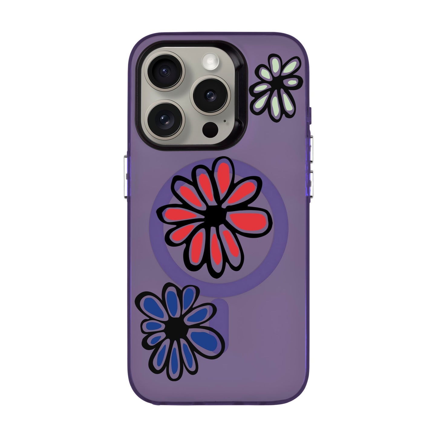 FLORIST-iPhone 15 Pro Hold Kılıf MagSafe Özellikli