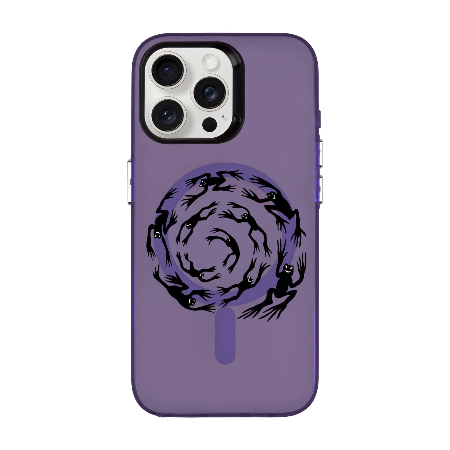 SWIRLING FROG-iPhone 15 Pro Max Hold Kılıf MagSafe Özellikli